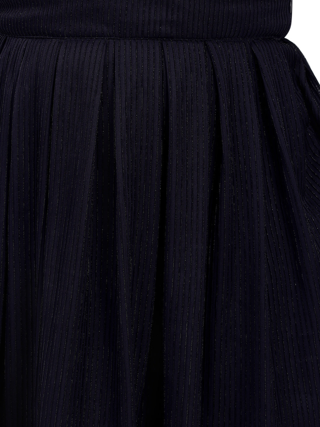 Blue Box Plus Size Pleated Shimmer Skirt