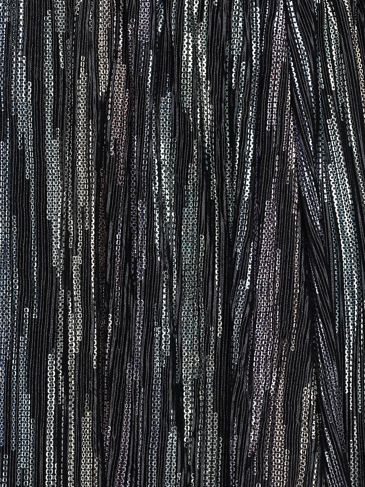 Black Plus Size Shimmer Skirt