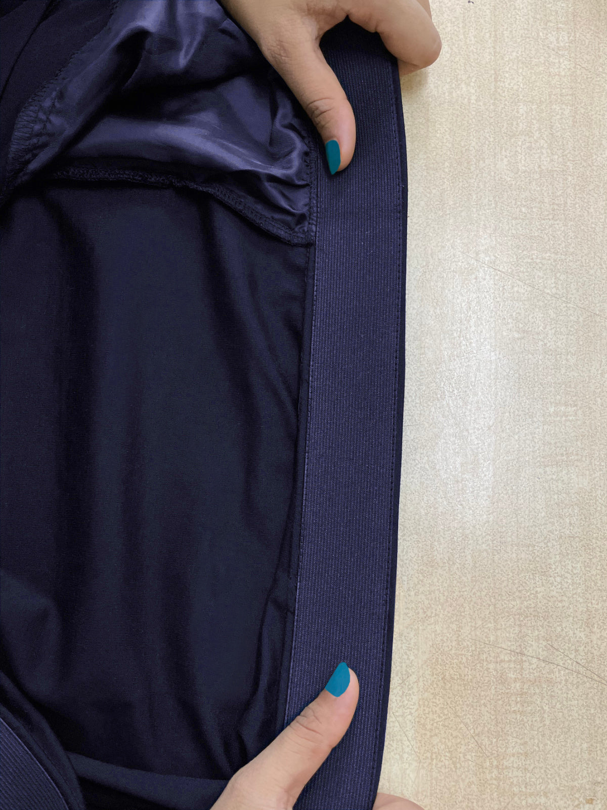 Blue Plus Size Extra Stretch Trouser