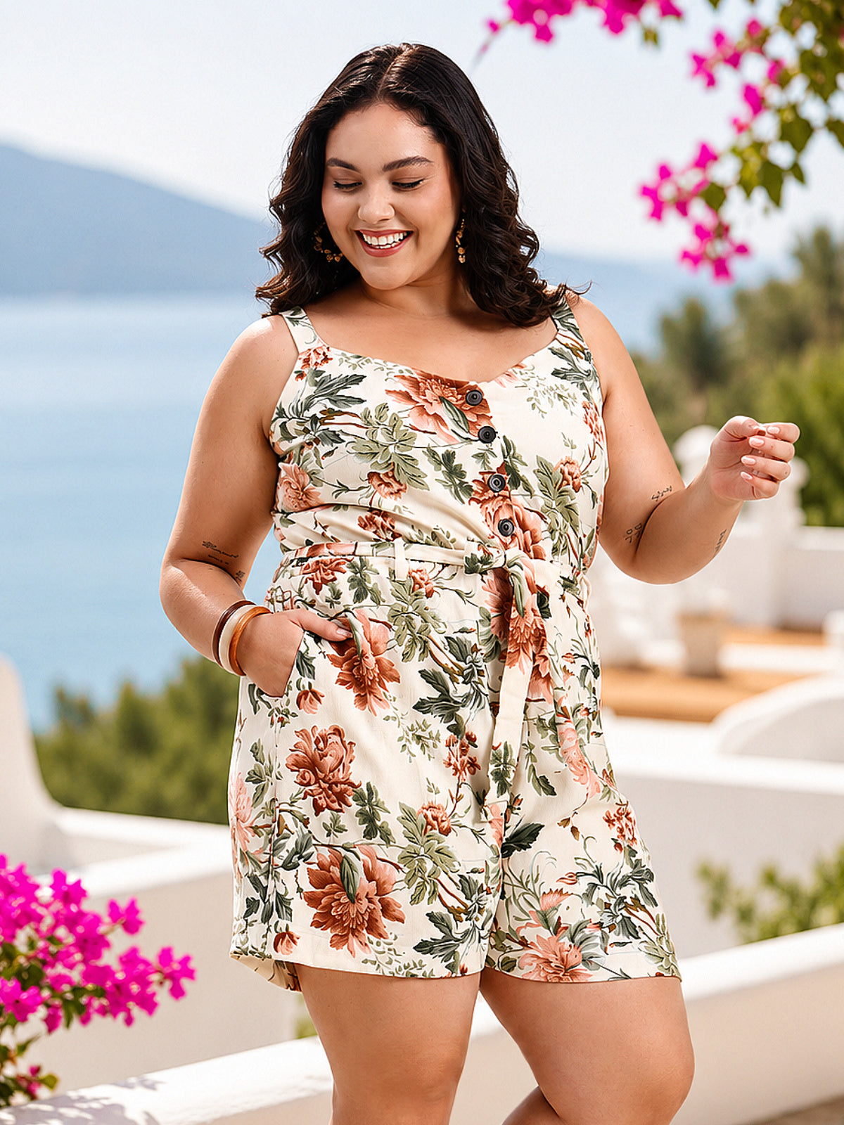 off-white-floral-plus-size-playsuit